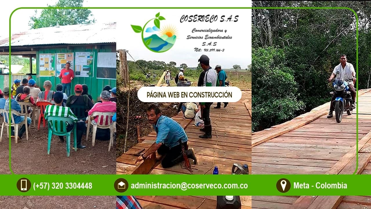 pagina en construccion coserveco